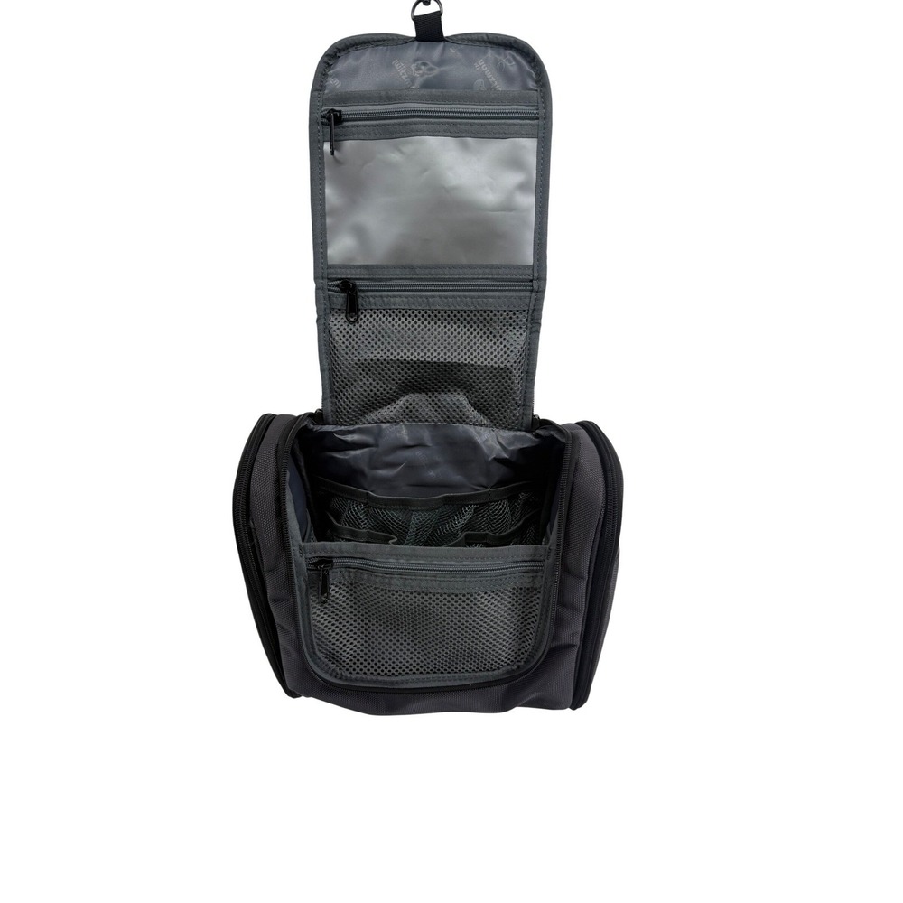 Witzman Toiletry Bag for Men women Large Hanging Multi-Organization B690 Grey - Picture 2 of 8